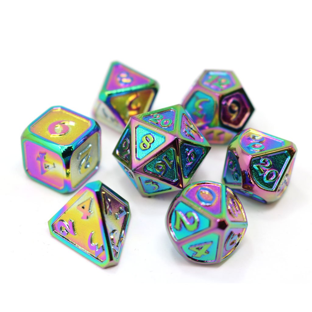 Die Hard Dice Mythica scorched rainbow | D20 Games