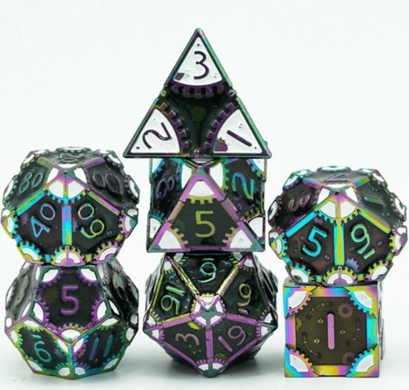 Steam Punk Dark Lord Dice Set