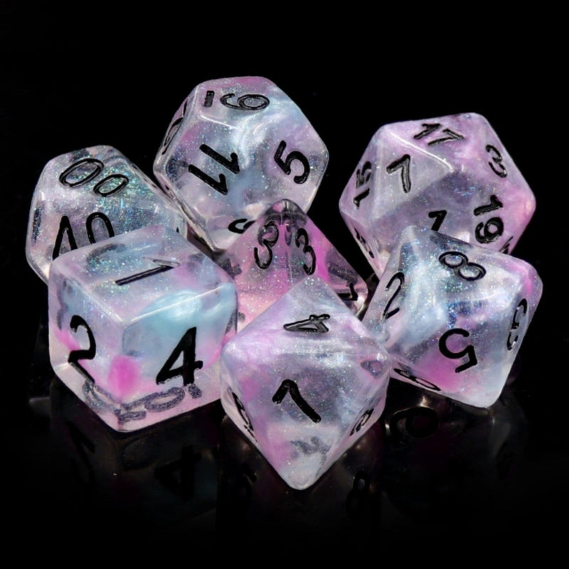 Ro Chrome RPG Dice Set
