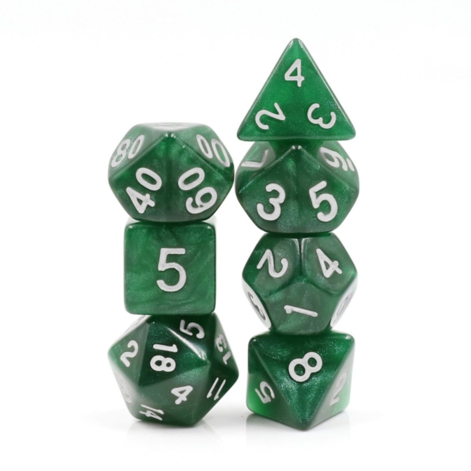 Dark Forest RPG Dice Set Plastic Dice Foam Brain Games | D20 Games