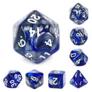 Cold Iron RPG Dice Set Plastic Dice Foam Brain Games