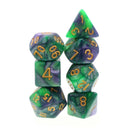 Mermaid's Tail RPG Dice Set Plastic Dice Foam Brain Games
