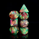 Elf's Dream RPG Dice Set Plastic Dice Foam Brain Games