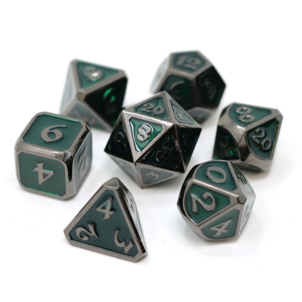 Die Hard Dice mythica sinister emerald | D20 Games