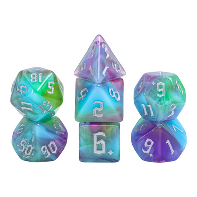 Trails RPG Dice Set Plastic Dice Foam Brain Games | D20 Games