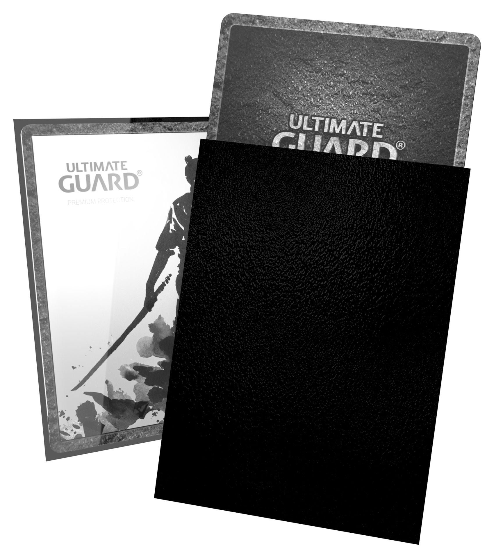 Ultimate Guard Katana Sleeves - Black | D20 Games