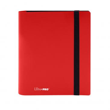 Eclipse 4-Pocket Pro-Binder: Apple Red