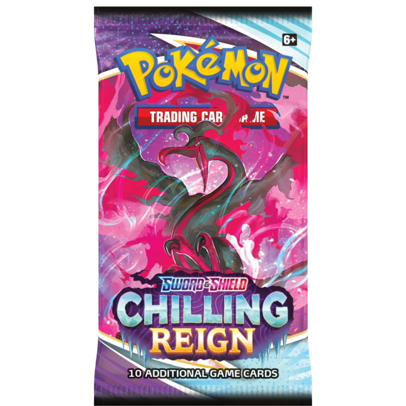 Pokemon Sword and Shield Chilling Reign Booster Pack | D20 Games