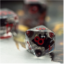 Vampire Bats RPG Dice Plastic Dice Foam Brain Games