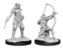 Pathfinder Battles Deep Cuts Unpainted Minis: Female Human Fighter