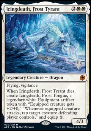 Icingdeath, Frost Tyrant (Promo Pack) [Dungeons & Dragons: Adventures in the Forgotten Realms Promos] | D20 Games