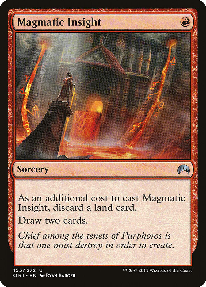 Magmatic Insight [Magic Origins] | D20 Games