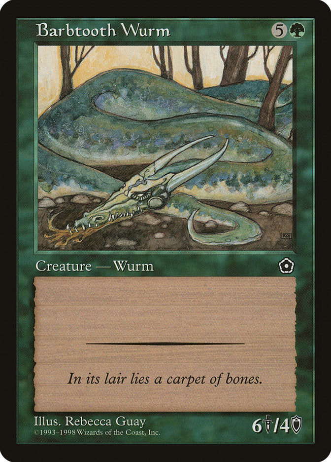 Barbtooth Wurm [Portal Second Age] | D20 Games