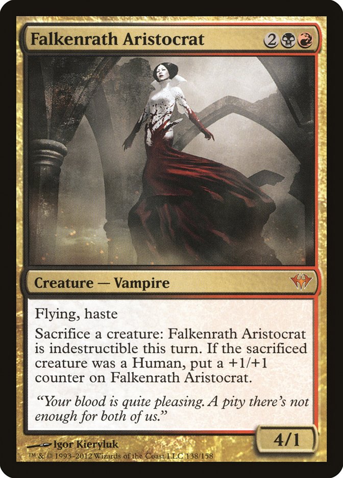 Falkenrath Aristocrat [Dark Ascension] | D20 Games