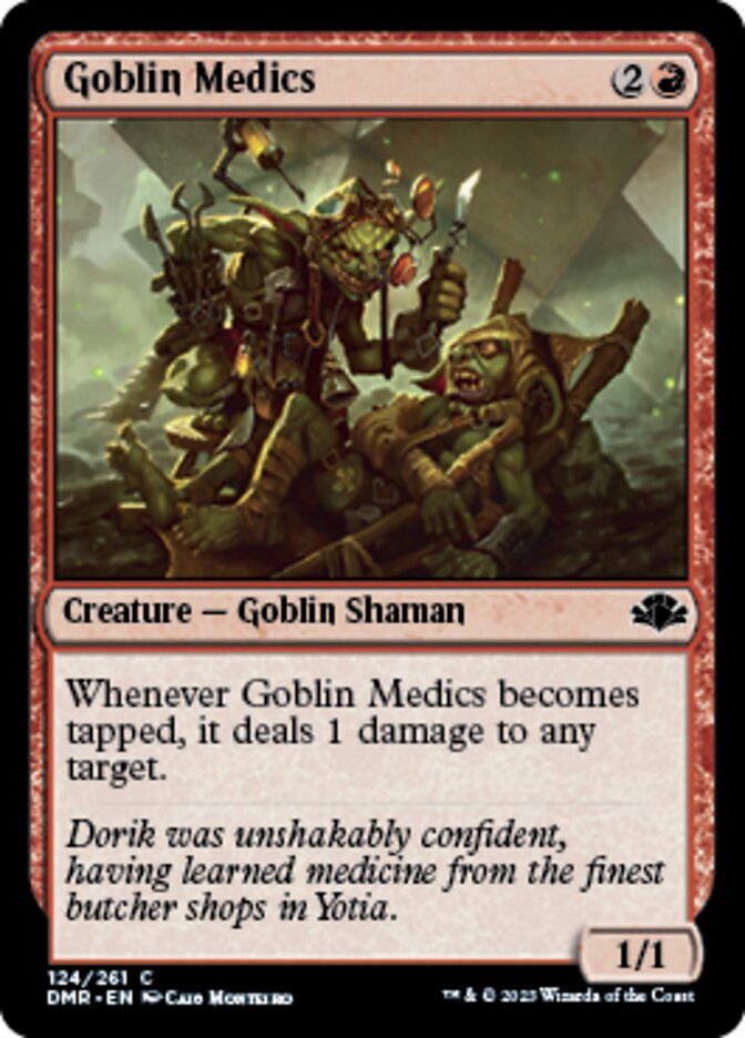 Goblin Medics [Dominaria Remastered] | D20 Games