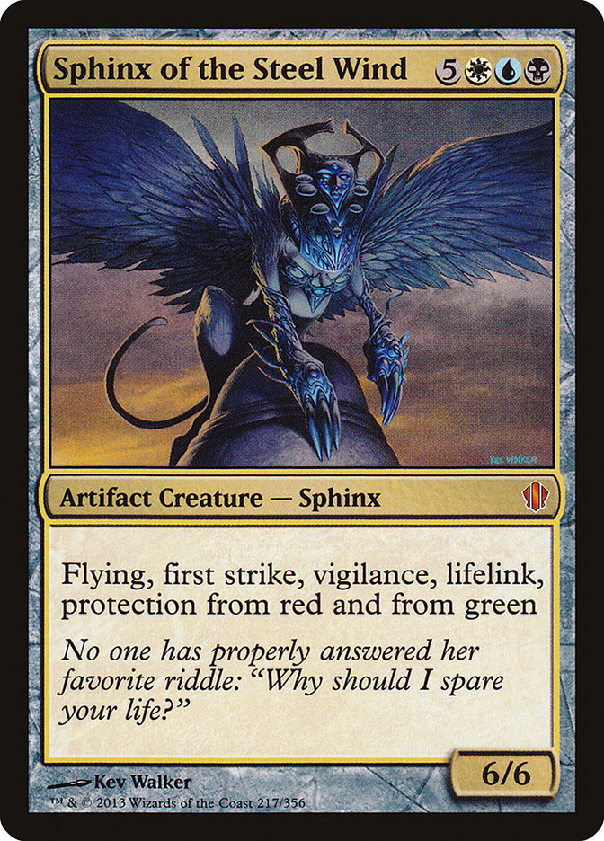 Sphinx of the Steel Wind [Commander 2013] | D20 Games