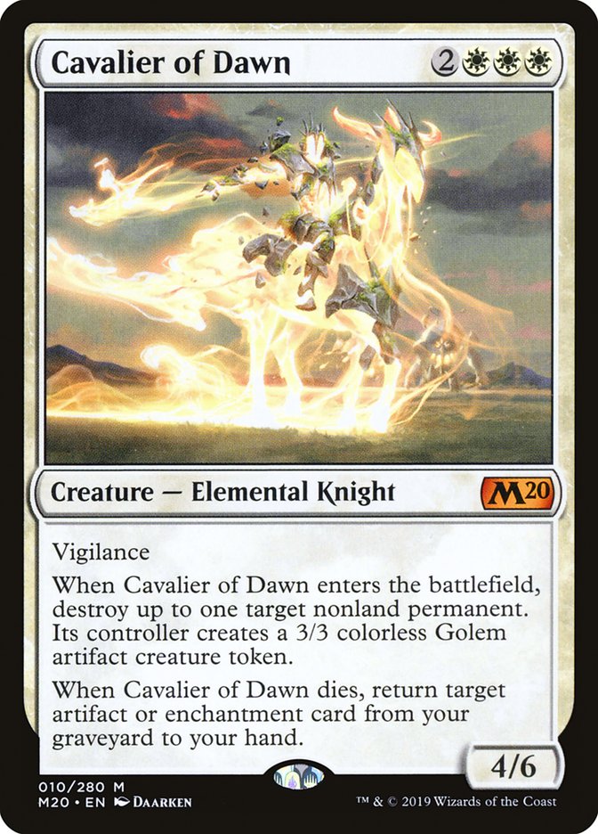 Cavalier of Dawn [Core Set 2020] | D20 Games