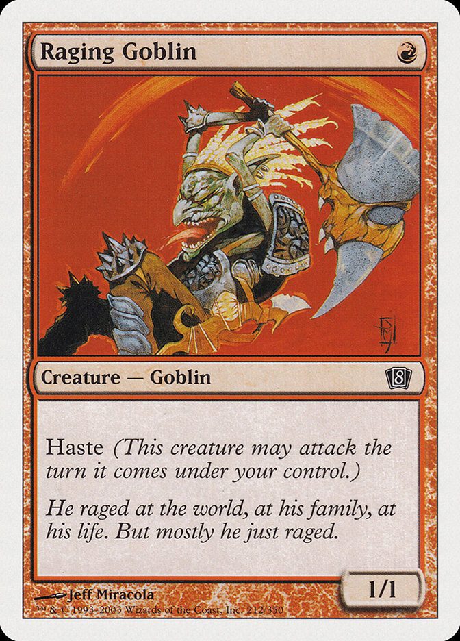 Raging Goblin [Eighth Edition] | D20 Games