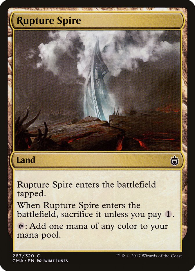 Rupture Spire [Commander Anthology] | D20 Games