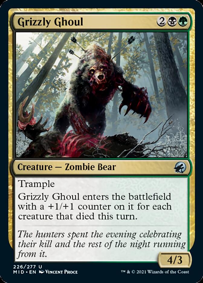 Grizzly Ghoul [Innistrad: Midnight Hunt] | D20 Games