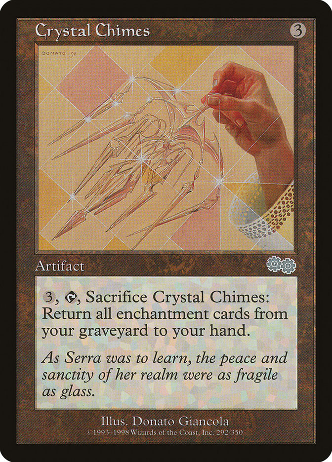 Crystal Chimes [Urza's Saga] | D20 Games