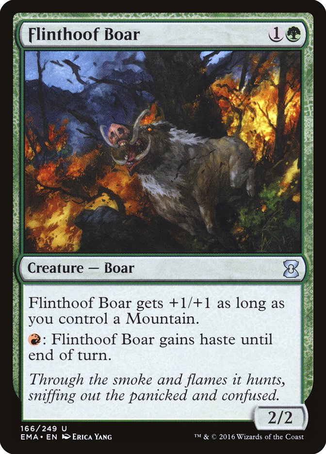 Flinthoof Boar [Eternal Masters] | D20 Games