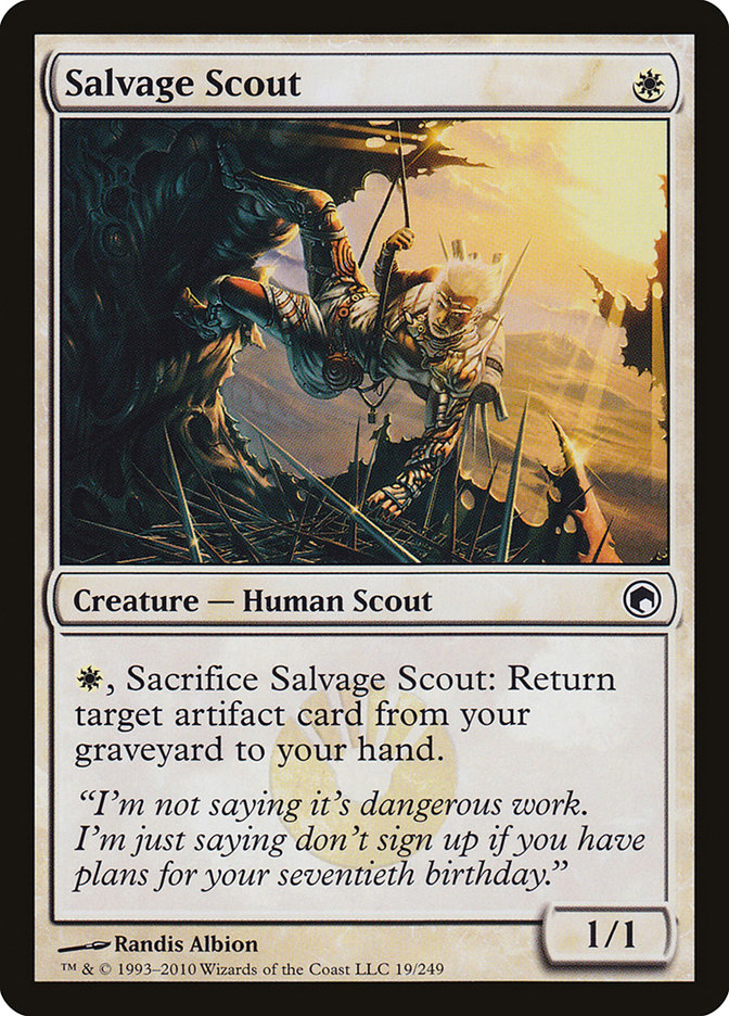 Salvage Scout [Scars of Mirrodin] | D20 Games