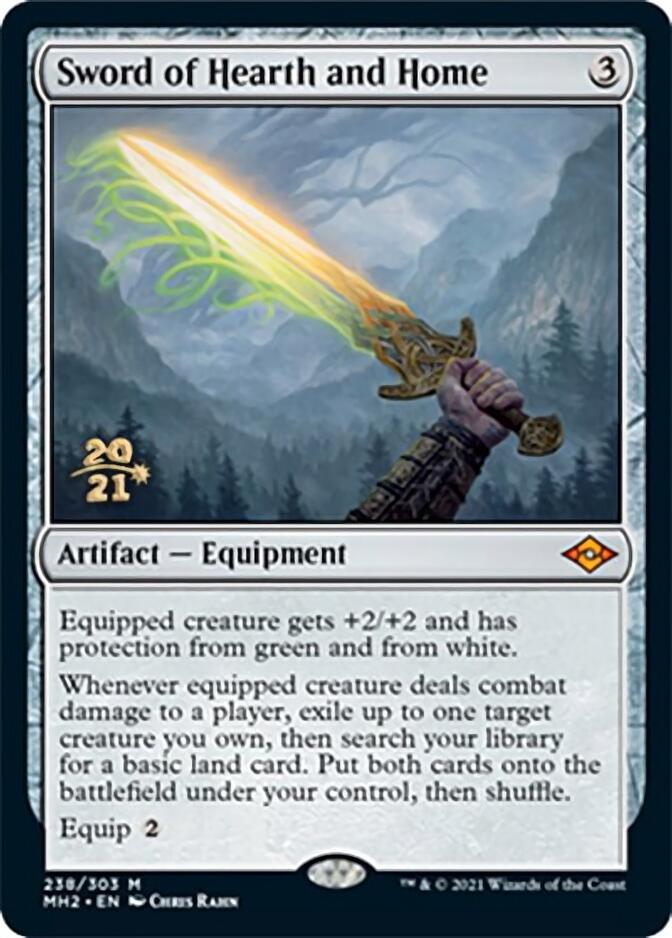 Sword of Hearth and Home [Modern Horizons 2 Prerelease Promos] | D20 Games