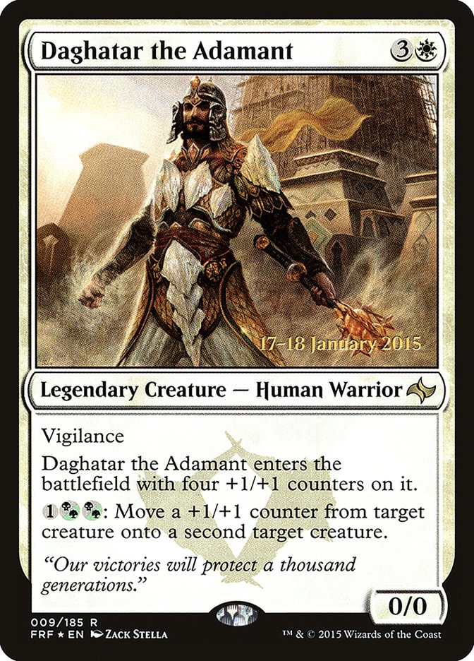 Daghatar the Adamant  [Fate Reforged Prerelease Promos] | D20 Games