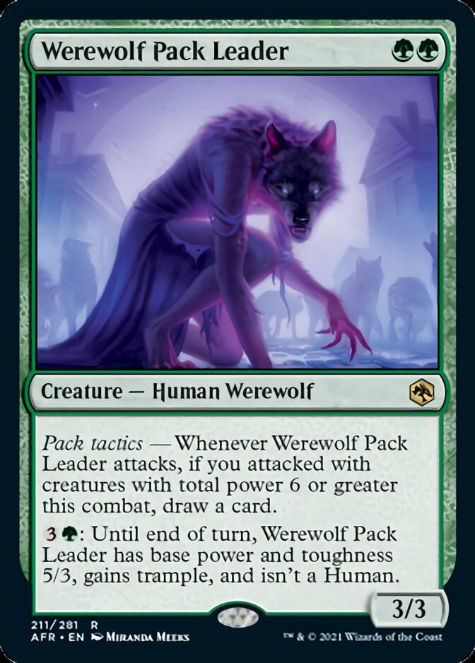 Werewolf Pack Leader [Dungeons & Dragons: Adventures in the Forgotten Realms] | D20 Games