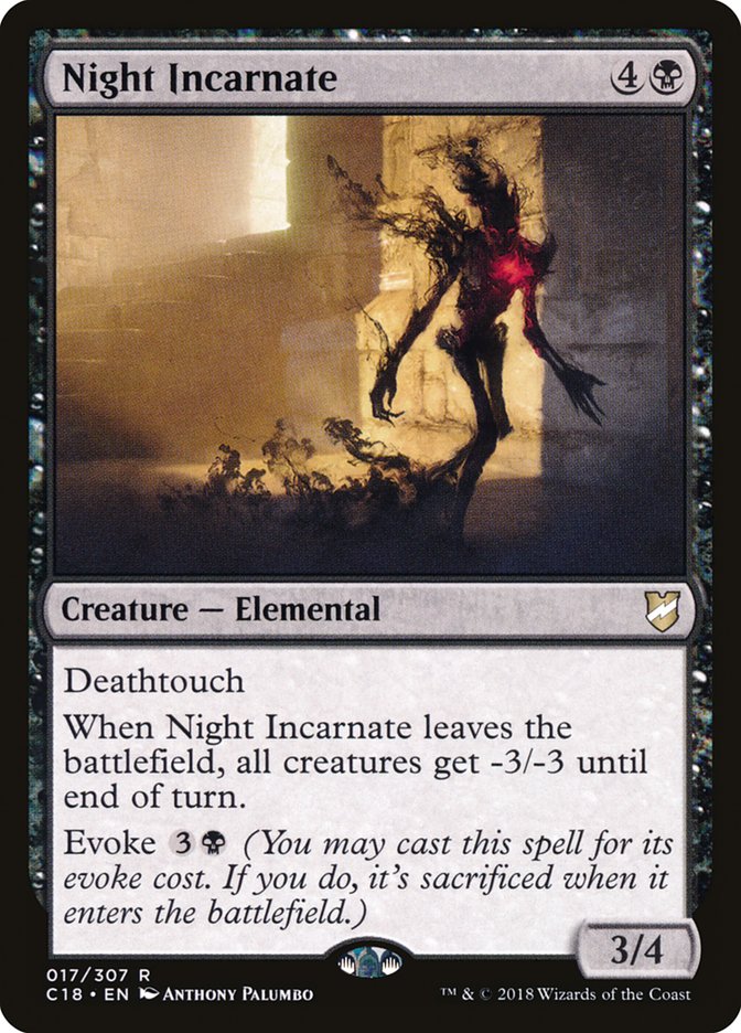 Night Incarnate [Commander 2018] | D20 Games