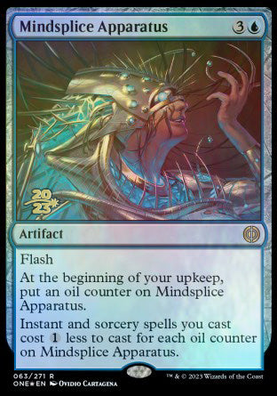 Mindsplice Apparatus [Phyrexia: All Will Be One Prerelease Promos] | D20 Games