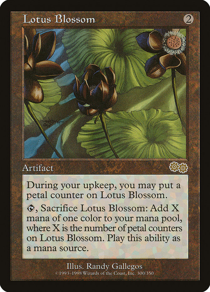 Lotus Blossom [Urza's Saga] | D20 Games