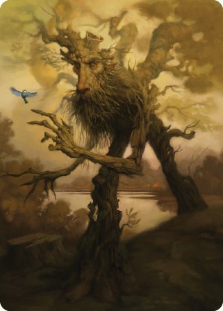 Treefolk Token Art Card [The Lord of the Rings: Tales of Middle-earth Art Series] | D20 Games