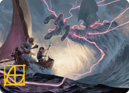 Hall of Storm Giants Art Card (Gold-Stamped Signature) [Dungeons & Dragons: Adventures in the Forgotten Realms Art Series] | D20 Games