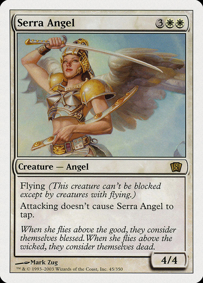 Serra Angel [Eighth Edition] | D20 Games