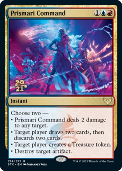 Prismari Command [Strixhaven: School of Mages Prerelease Promos] | D20 Games