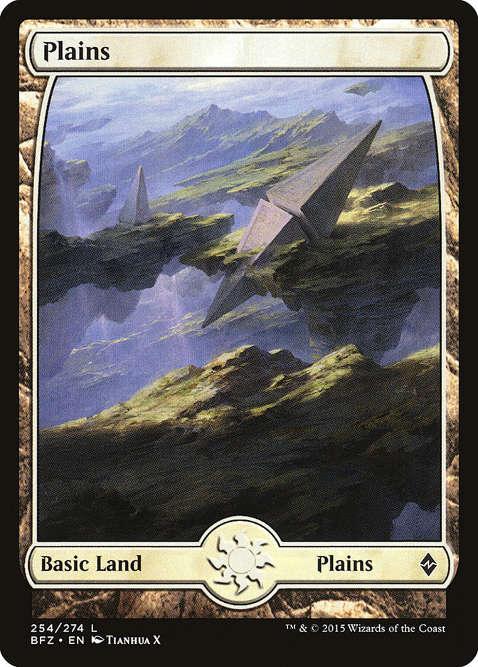 Plains (254) [Battle for Zendikar] | D20 Games