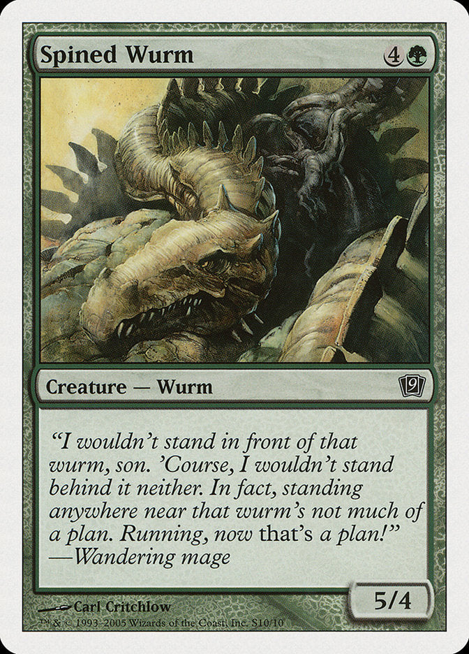 Spined Wurm [Ninth Edition] | D20 Games