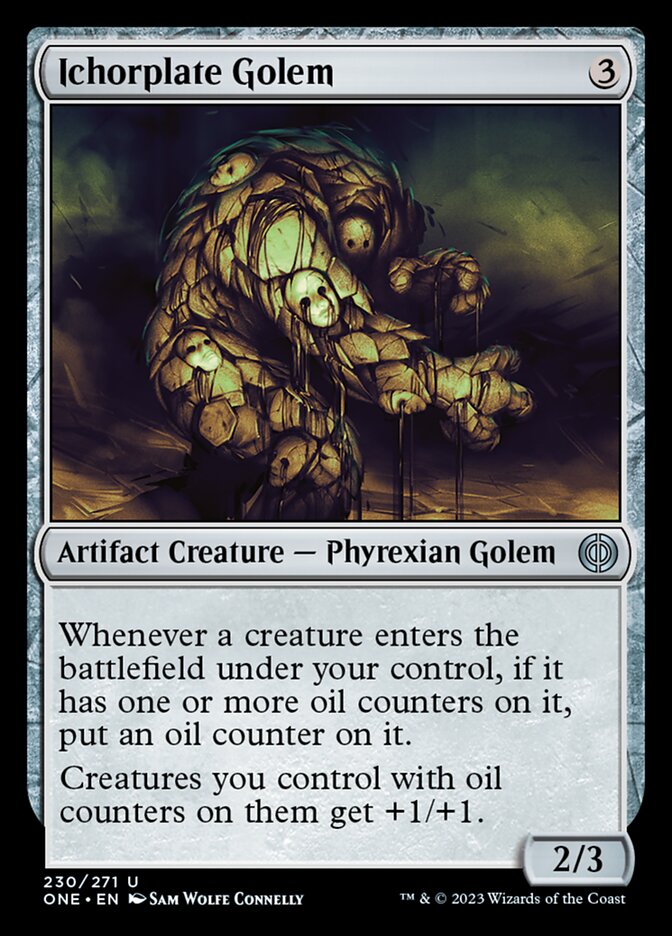 Ichorplate Golem [Phyrexia: All Will Be One] | D20 Games