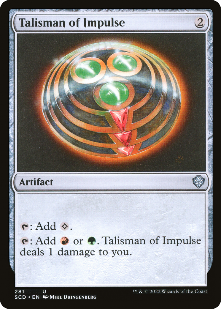 Talisman of Impulse [Starter Commander Decks] | D20 Games