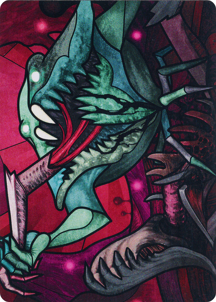 Yargle, Glutton of Urborg Art Card [March of the Machine Art Series] | D20 Games