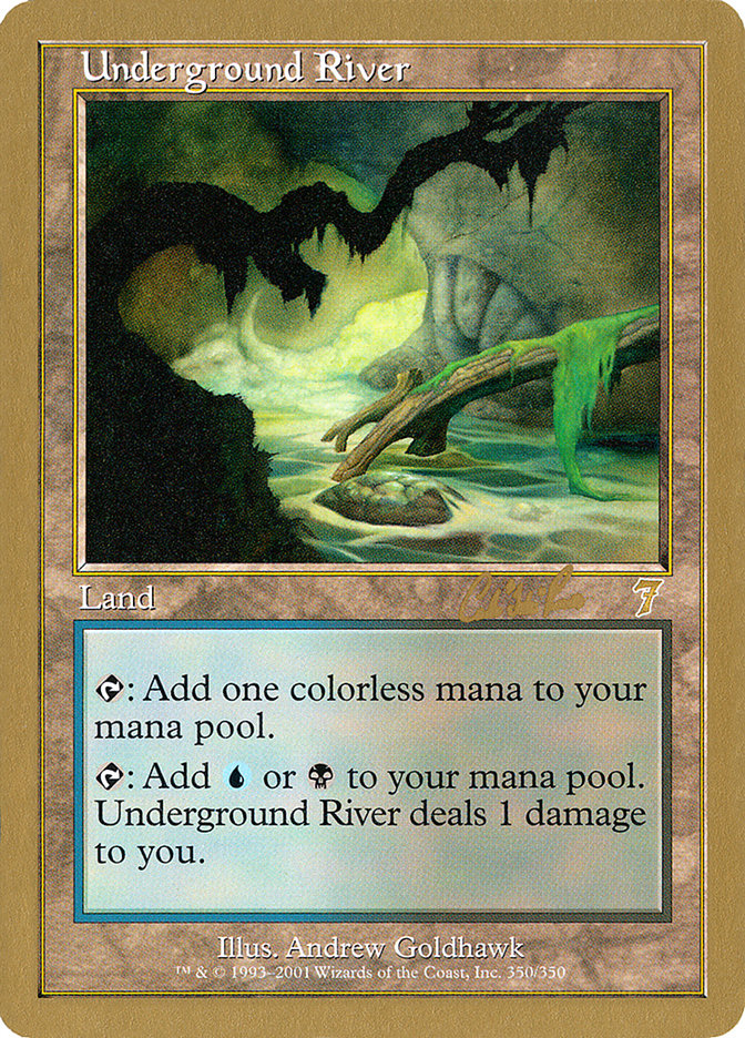 Underground River (Carlos Romao) [World Championship Decks 2002] | D20 Games