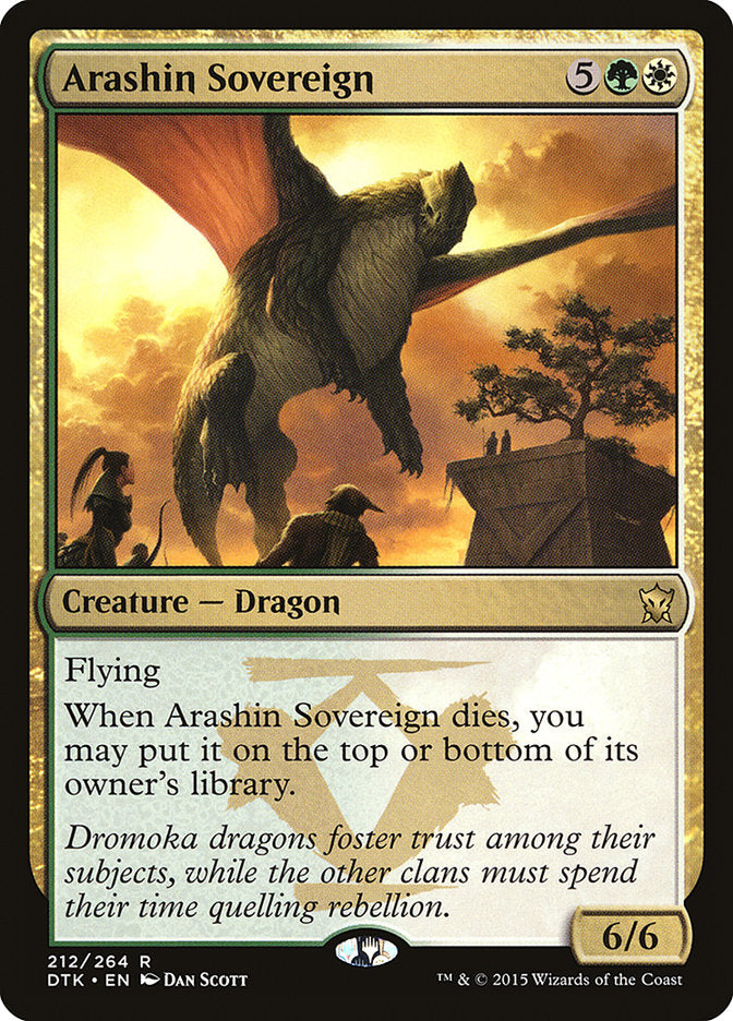 Arashin Sovereign [Dragons of Tarkir] | D20 Games