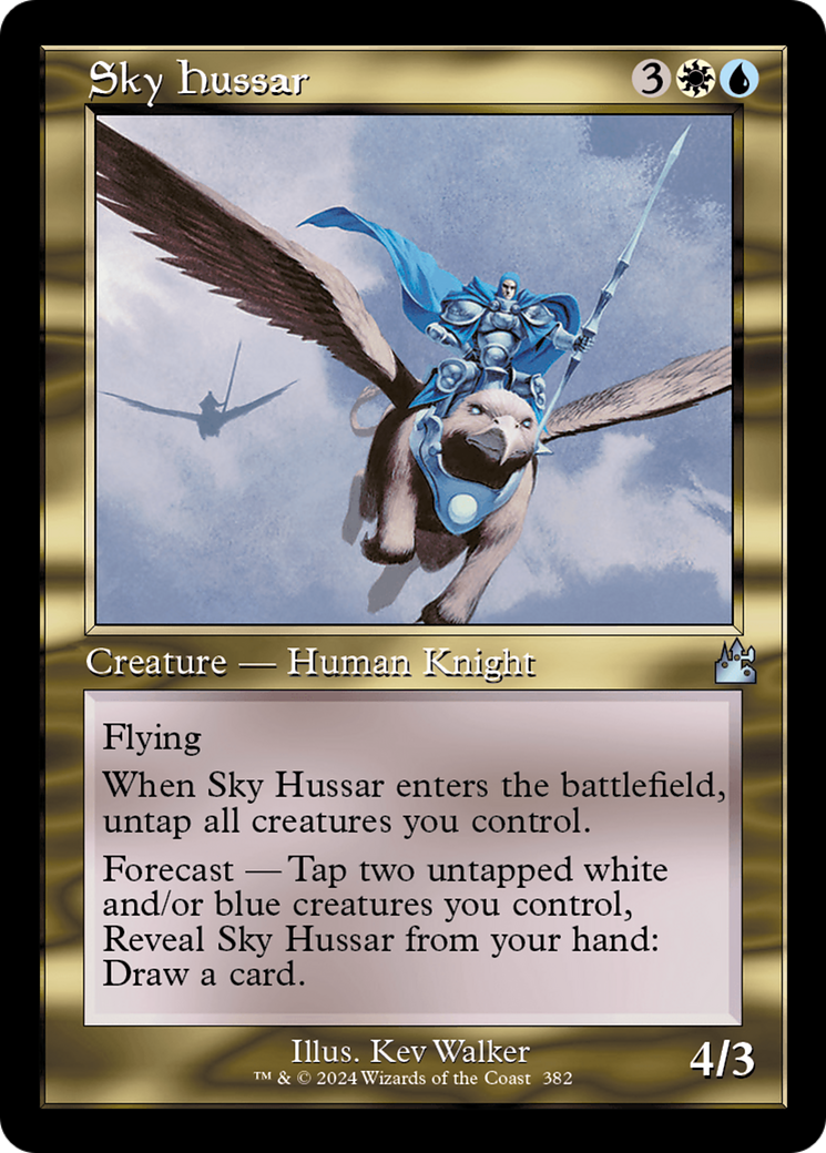 Sky Hussar (Retro Frame) [Ravnica Remastered] | D20 Games