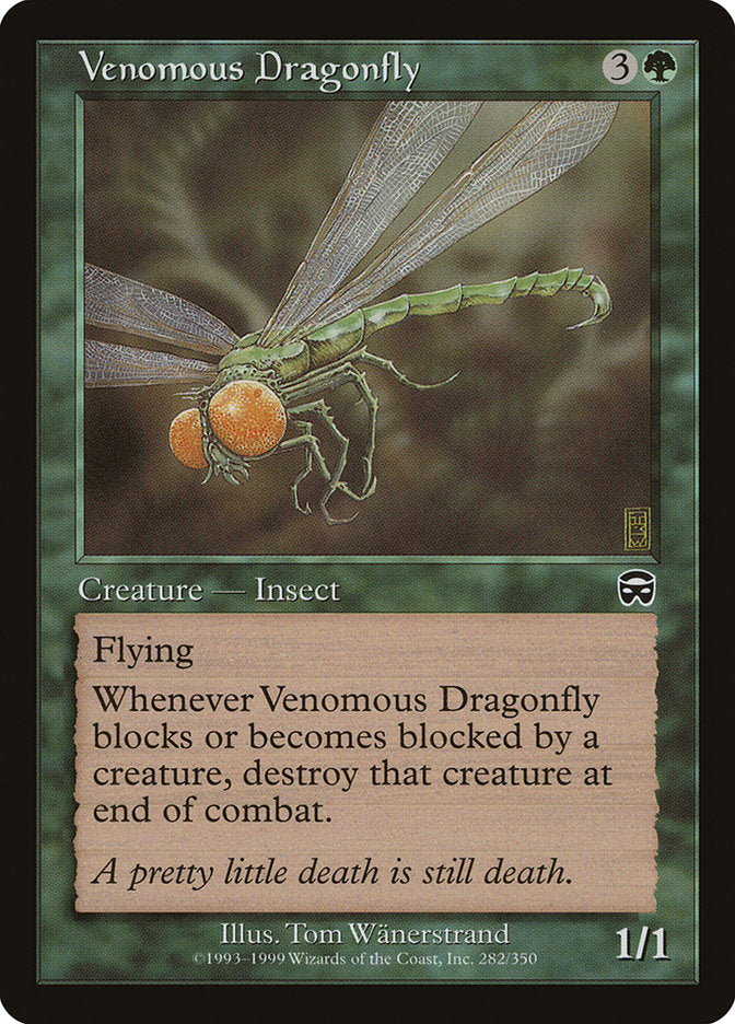 Venomous Dragonfly [Mercadian Masques] | D20 Games