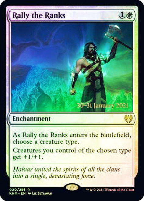 Rally the Ranks [Kaldheim Prerelease Promos] | D20 Games