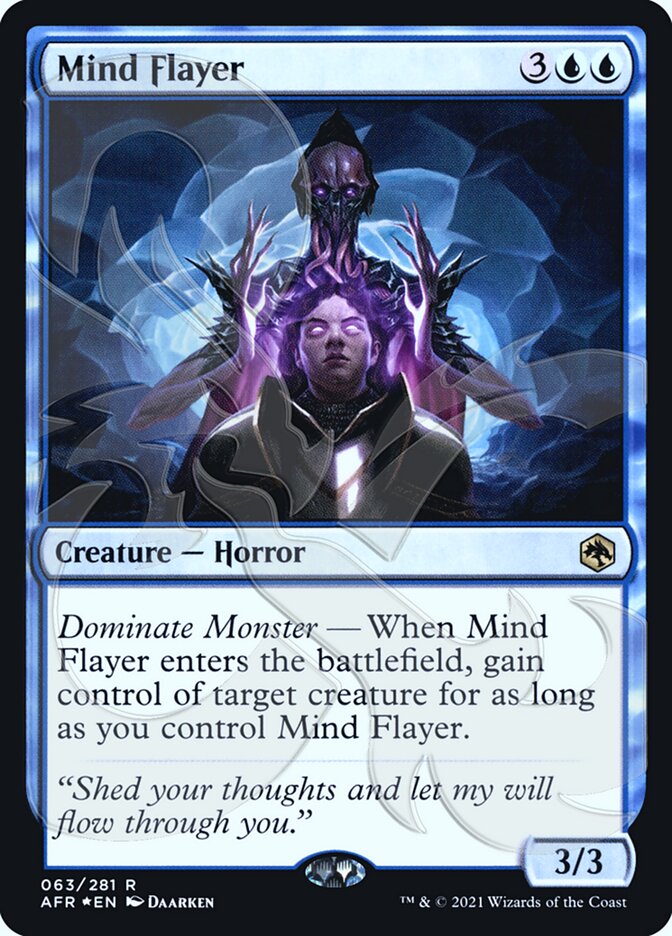 Mind Flayer (Ampersand Promo) [Dungeons & Dragons: Adventures in the Forgotten Realms Promos] | D20 Games