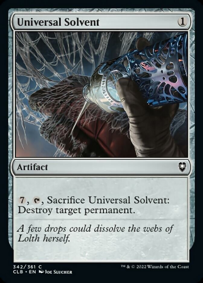 Universal Solvent [Commander Legends: Battle for Baldur's Gate] | D20 Games