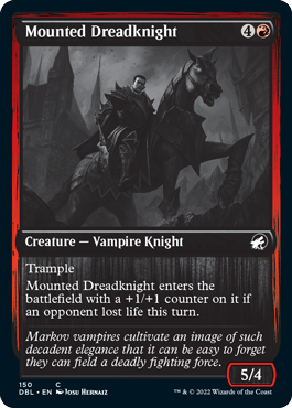 Mounted Dreadknight [Innistrad: Double Feature] | D20 Games